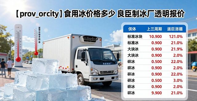 常熟食用冰价格多少 良臣制冰厂透明报价