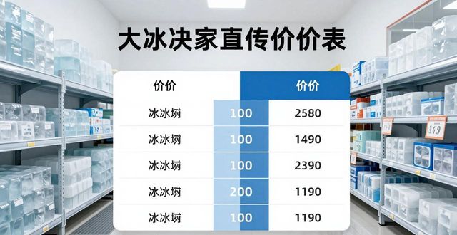 大冰块批发厂家怎么选？常熟直供渠道靠谱吗