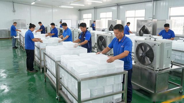 常熟夏季车间降温冰块_车间冰块降温方法_夏季车间降温冰块